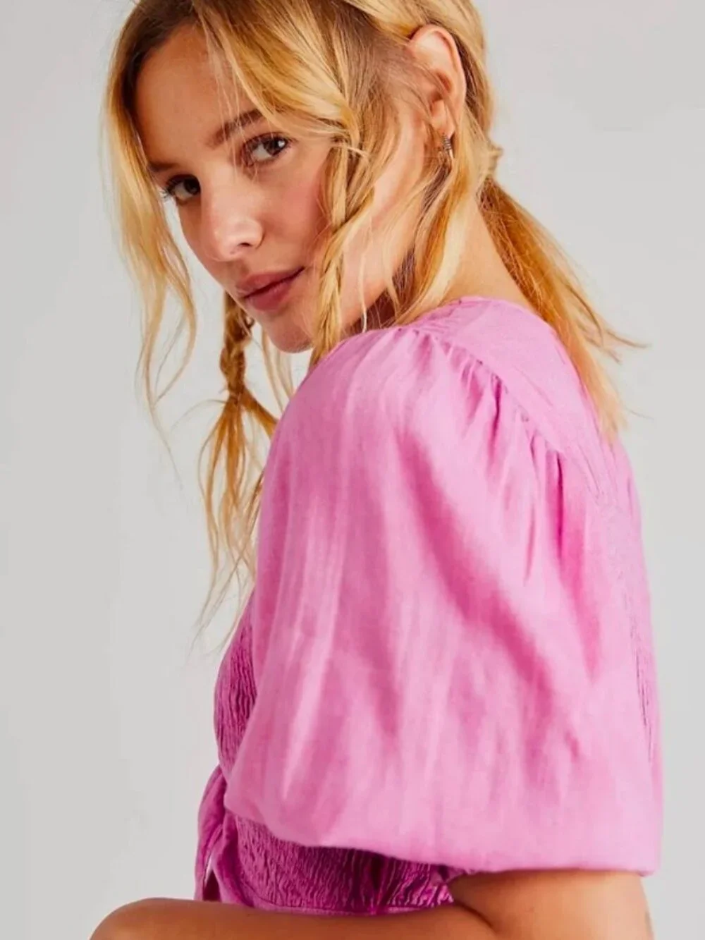 Free People String Of Hearts Maxi Dress In Pink Size M